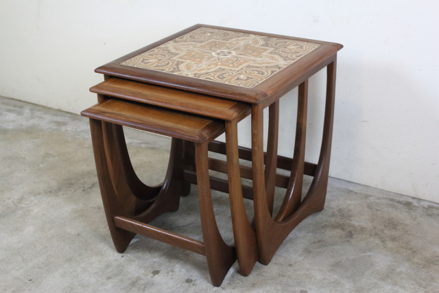 G-PLAN ジープラン タイルトップネストテーブル さ58-2