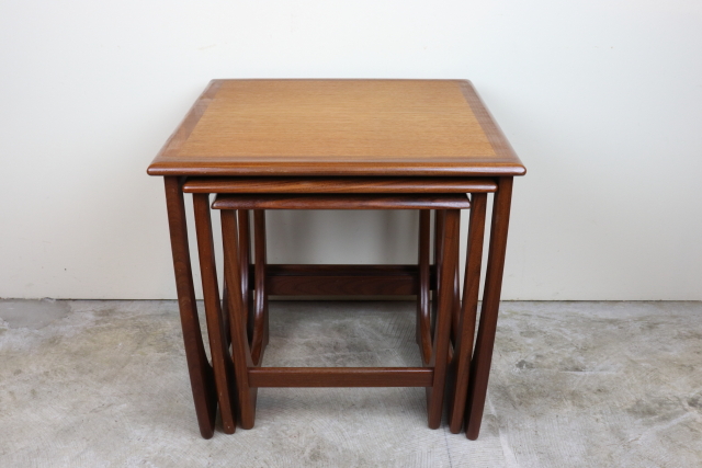 G-PLAN ジープラン ネストテーブル ヴィンテージ チーク イギリス さ33-1