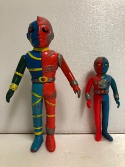 値下げ 人造人間・キカイダー ソフビ人形 25cm 海賊版