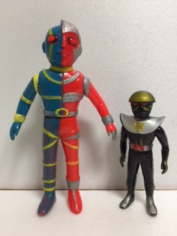 タカトク 人造人間キカイダー ソフビ人形 20．0cm ミドルサイズ