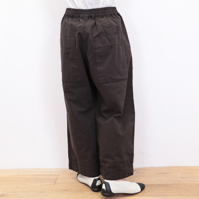 Veritecoeur ヴェリテクール VC-2697 ガーメントダイダブル裾パンツ