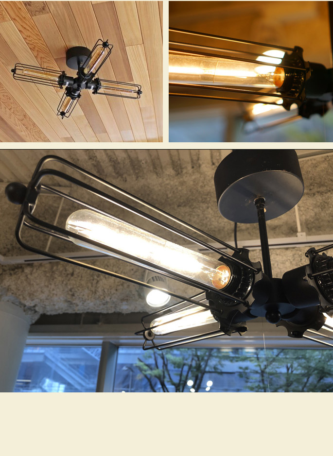 FIRE STER CEILING LIGHT3 シーリングライト 3灯 FIRE STER CEILING