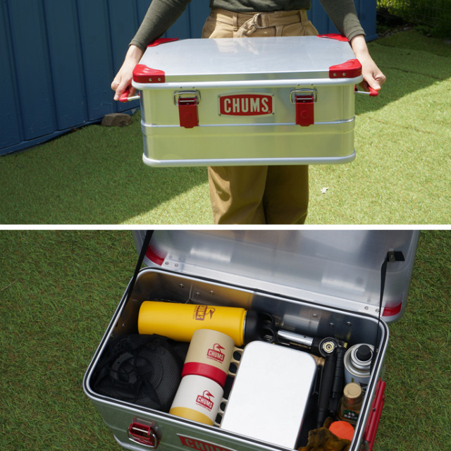 Chums アルミコンテナボックス 30l チャムス アルミコンテナ
