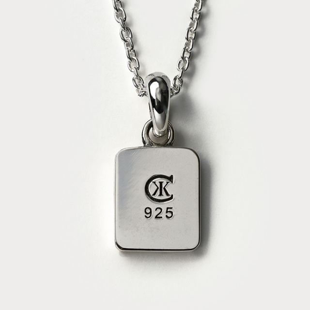 12星座 プレート ペンダント ≪2mmアズキチェーン割引セット≫ メンズ