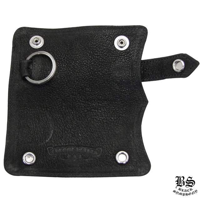 クロムハーツレザーキーケースブラックデストロイレザー|クロムハーツ