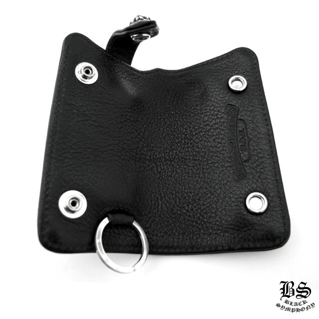 クロムハーツレザーキーケースブラックヘビーレザー|クロムハーツ通販