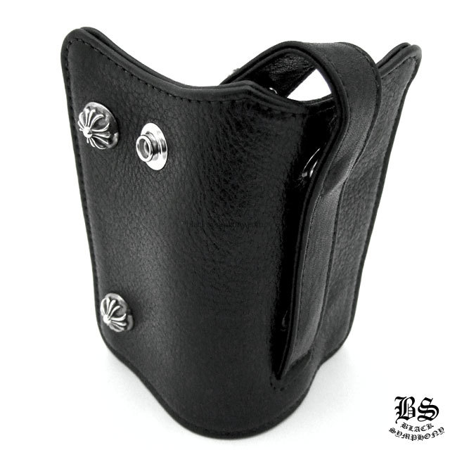 クロムハーツレザーキーケースブラックヘビーレザー|クロムハーツ通販