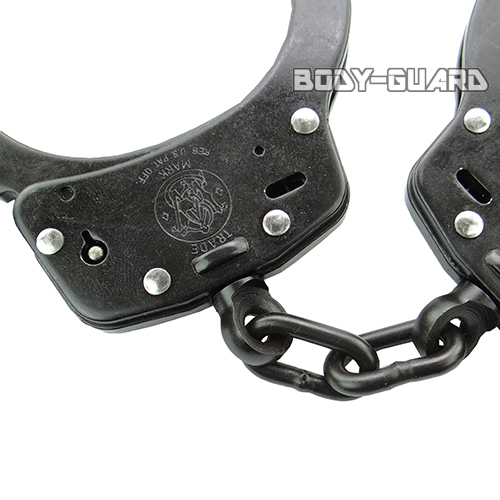 S&Wスミス&ウェッソン手錠 M100-1 ブラック(ガンブルー)