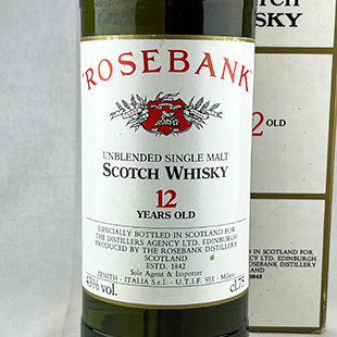50243)【オールドボトル】ローズバンク12年 70〜80's (ZENITH IMPORT