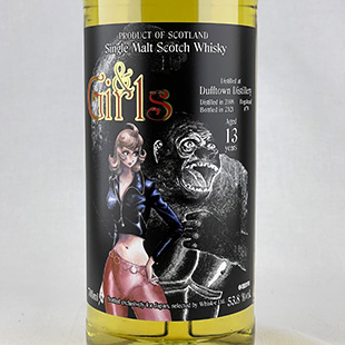 シークレットスペイサイドイ12年2008 バーボンバレル 「進撃の巨人