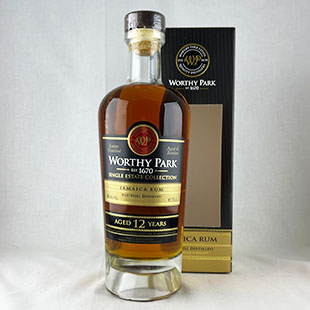 ジャマイカラム ワーシーパーク シングルエステート12年 50% 700ml