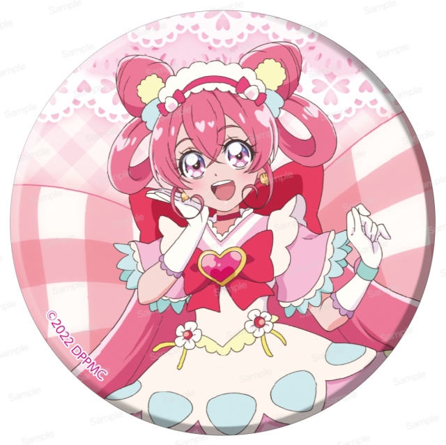 デリシャスパーティプリキュア ドレスアップ 和実ゆい 缶バッジ キュア