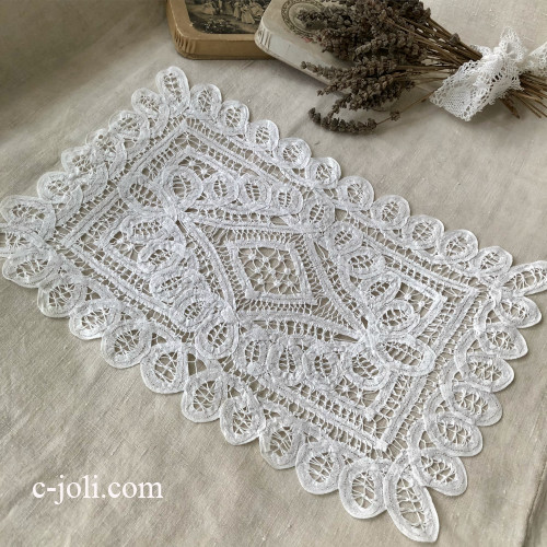 フランスアンティークレース 789 フランスアンティーク 美しいエン