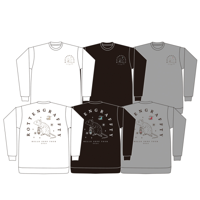 ROTTENGRAFFTY 】 Hello Long Sleeve