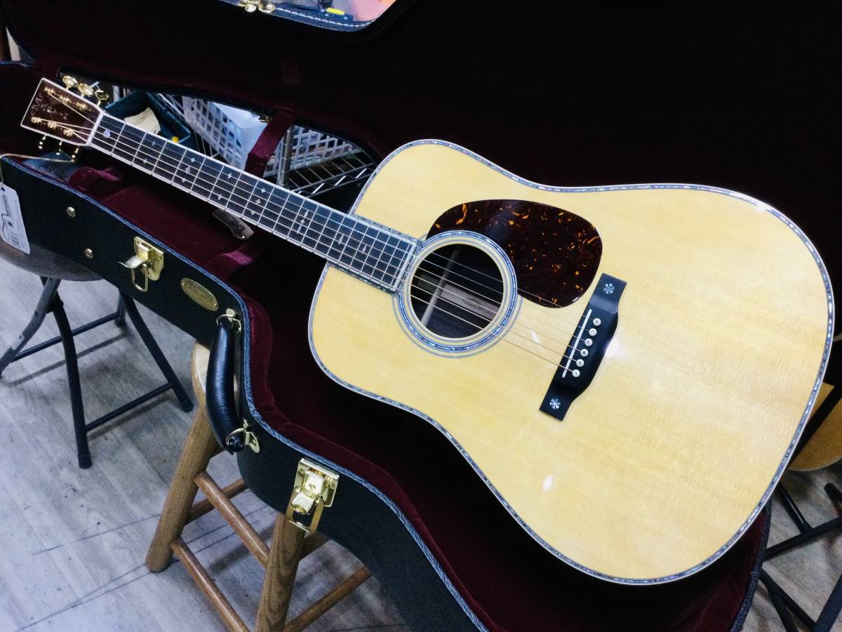 全弦張替え後発送 MARTIN D42 (2015年製) Platinum Martin D-42 Purple