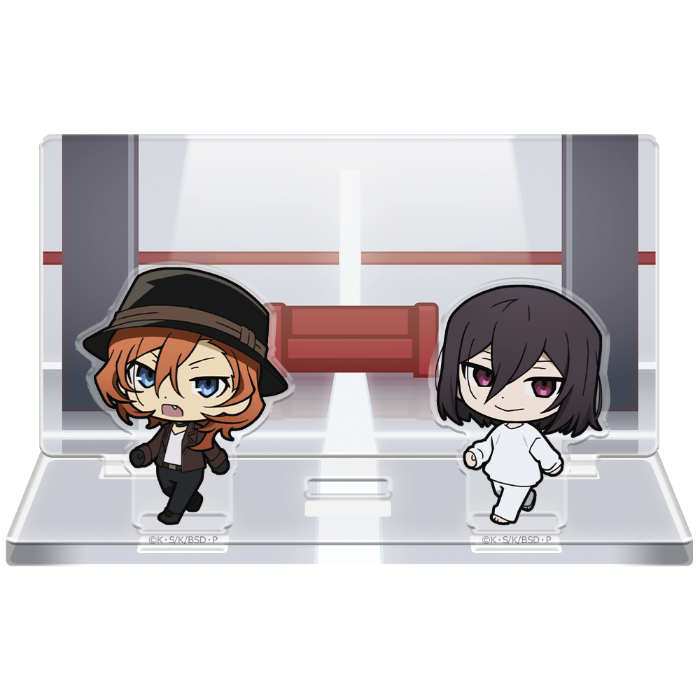 文豪ストレイドッグス キャラクター大判タオル 太宰治 中原中也 3