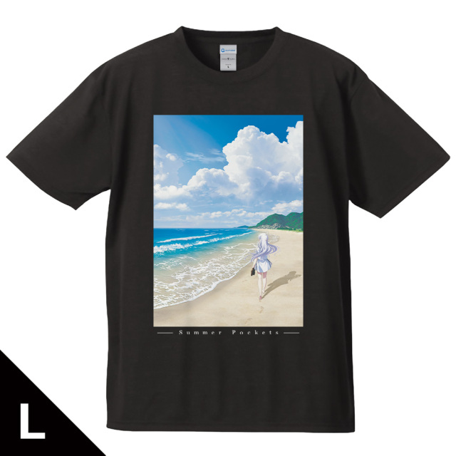 TVアニメ 『Summer Pockets』 Tシャツ ティザービジュアル Lサイズ
