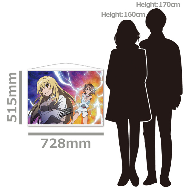 とある科学の超電磁砲T B2タペストリーA［御坂美琴＆食蜂操祈］