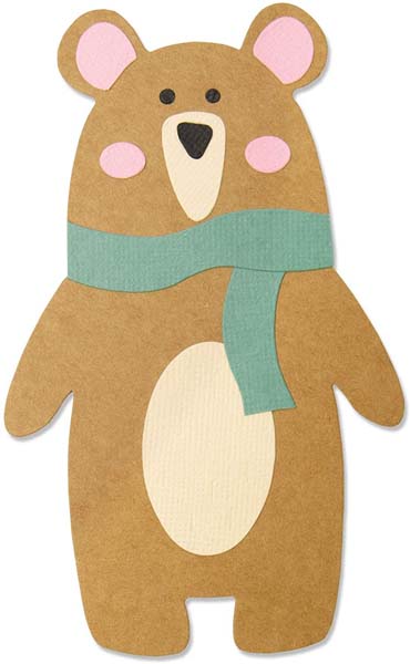 ☆在庫限りで販売終了☆【シジックス/Sizzix】【Bigz】ダイ - Scandi Bear