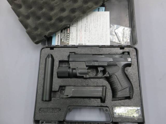 マルゼンワルサーP99 新品バイオ弾、ガスセット マルゼンワルサーP99