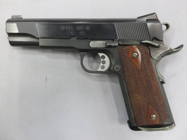 WA L.A.ヴィッカーズ・カスタム 実物木製グリップ付 ガスガン