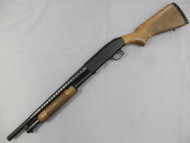 希少 限定 木製ストック マルシン モスバーグM500 ガス銃 ショットガン