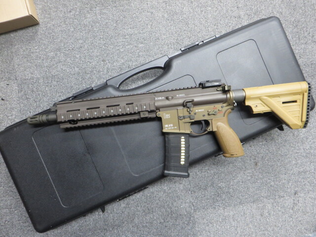 IRON Airsoft 他】HK416A5 RAL8000（セラコート）MWSガスブロ