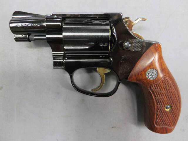 タナカ】S&W M36 2in スチールジュピターフィニッシュ・木製グリップ