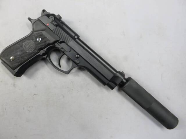 ウエスタンアームズ】ベレッタM92FS 処刑人 サイレンサーモデル