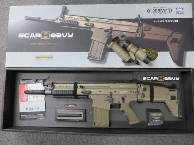 東京マルイ】SCAR-H FDE / ダットサイト・フォアグリップ 次世代電動ガン