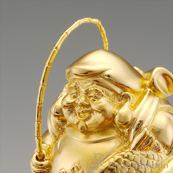 送料無料】 純金 恵比寿様 15g / 光則（金工芸） 恵比寿 大黒 宝船