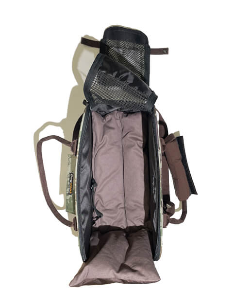 DOG GOODS】カモフラキャリーバッグ