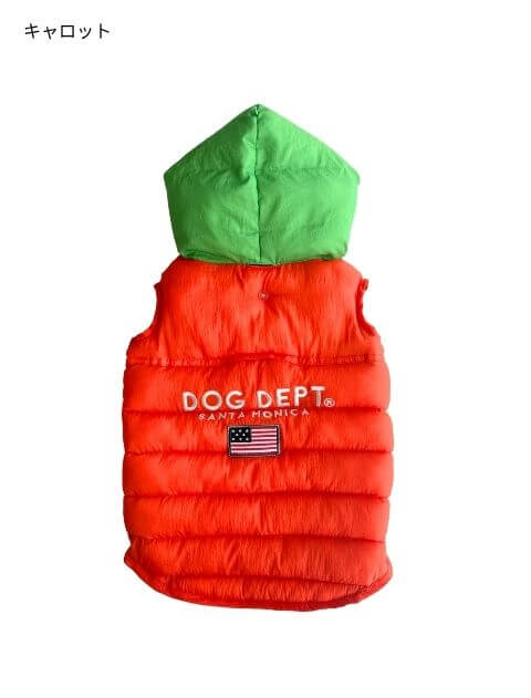 犬服 / ドッグウェア】クラシックロゴ エアーダウン / DOG DEPT