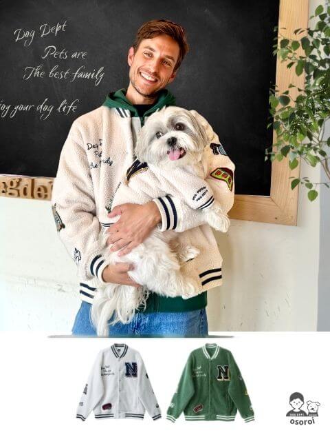 UNISEX】アピールボアフリーススタジャン