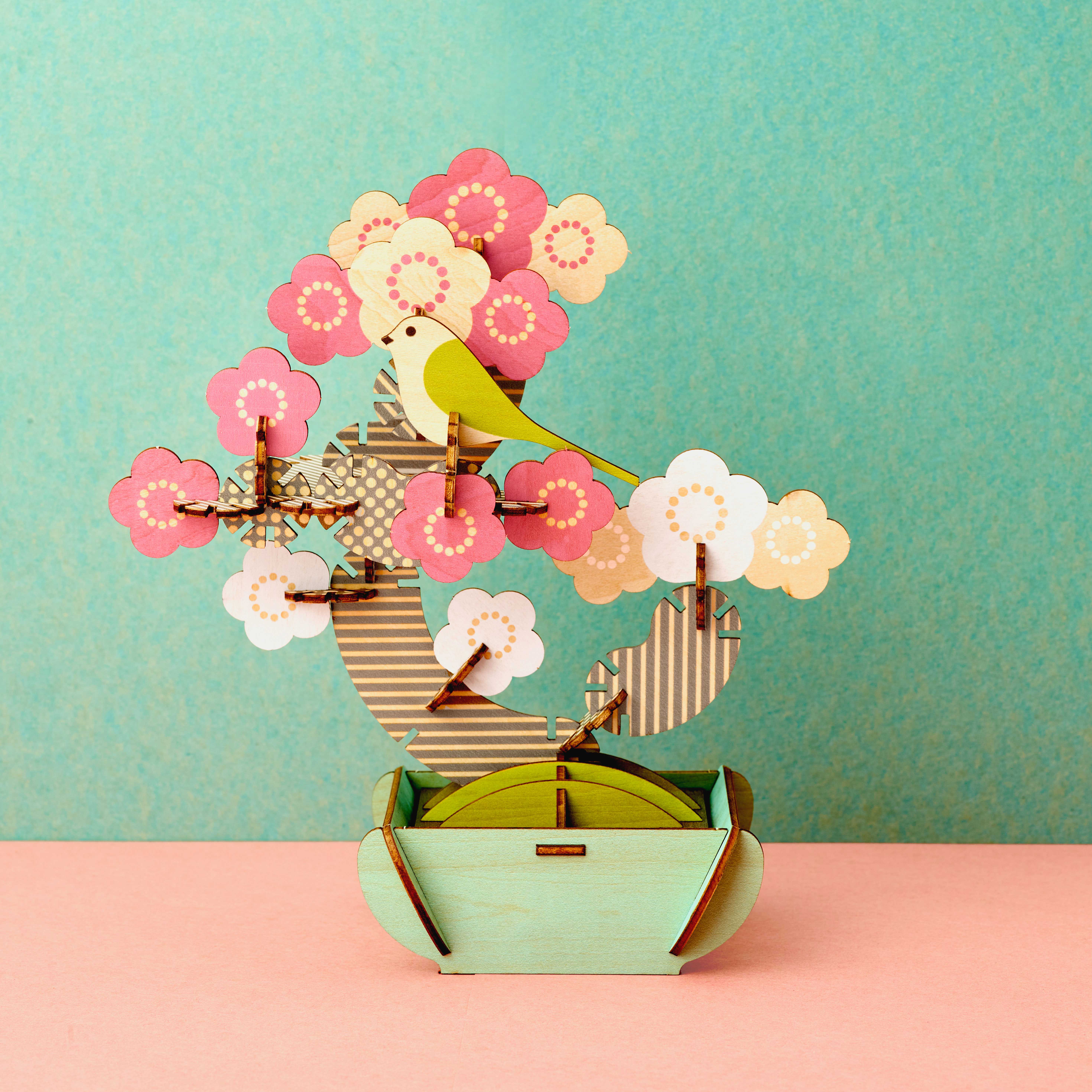 PLAY PLANTS BONSAI PUZZLE JAPANESE APRICOT プレイプランツ ボンサイ