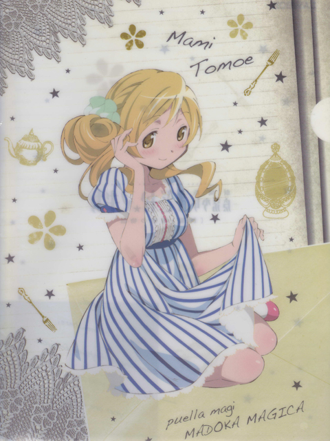 まどかマギカ まどマギ ローソン クリアファイル コンサート ドレス