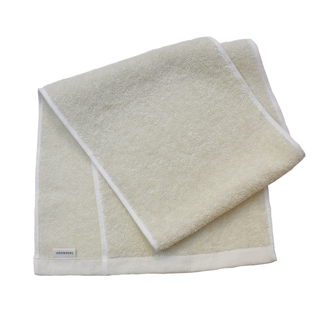 笹からうまれた繊維】SASAWASHI ささ和紙 ボディータオル 生成り