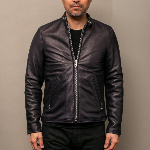 VANSON バンソン B 黒 42シングルライダース 革ジャン VANSON