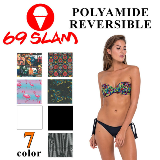 在庫限り特別価格] レディース ラッシュガード 69SLAM ロックスラム