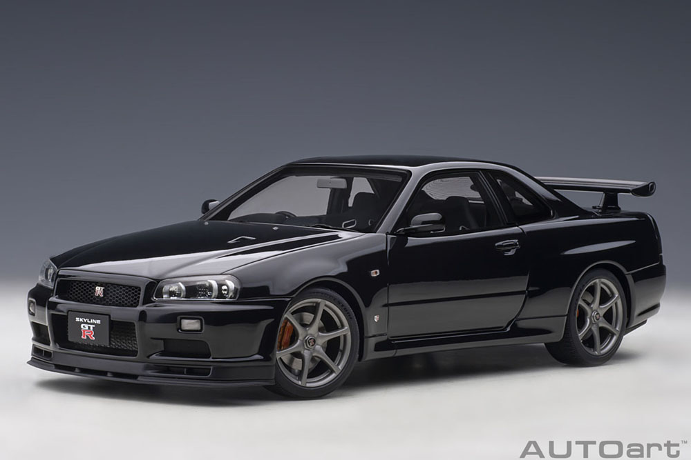 ダイキャスト 大迫力 日産 スカイライン GT-R R34 1/18 模型 ダイ