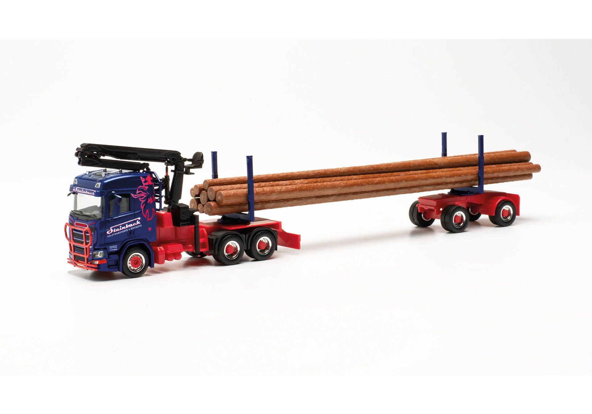 herpa Cars&Trucks 1/87 スカニア CR 20 ND 木材運搬トレーラー