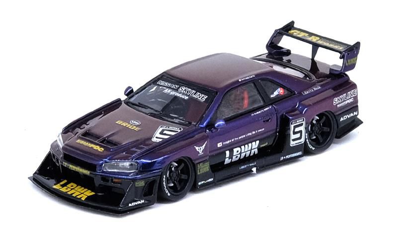 CAPO 1/8 R34 ミッドナイトパープルⅡ LIMITED GTR R34 Amazon.co.jp