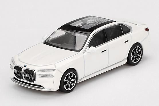 BMW 750Li ホワイトミニカー 1/18 for BMW for 7 Series for 750Li
