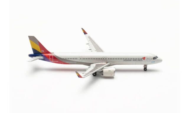 herpa wings 1/500 (ダイキャスト製) A321neo アシアナ航空 HL8398