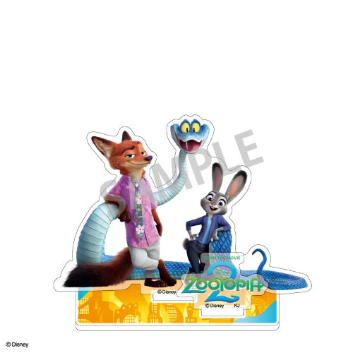ズートピア2 アクリルスタンド／ジュディ＆ニック＆ゲイリー