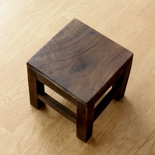 スツール 木製 椅子 ミニスツール 玄関 花台 ミニテーブル ウッド