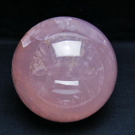 パワーストーン 天然石 デンドリティック ローズクォーツ 丸玉 89mm