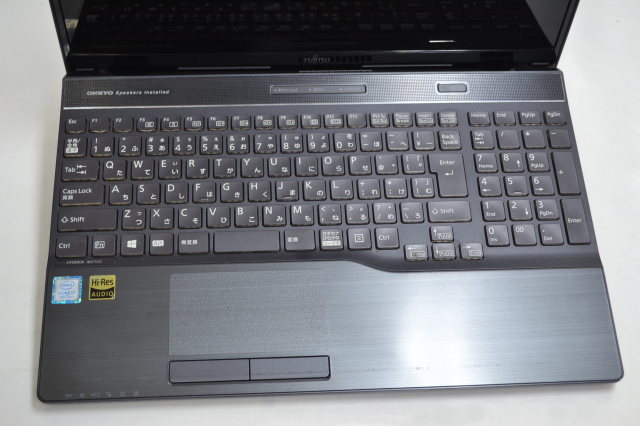 フルHD Blu-ray 富士通 LIFEBOOK AH77/C2 Core i7 8550U M.2SSD128G