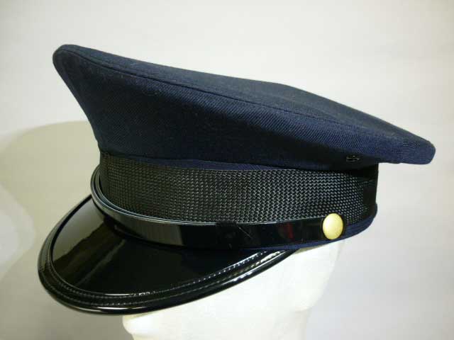 バス運転手制帽 紺 冬用 半田帽子どっとこむ
