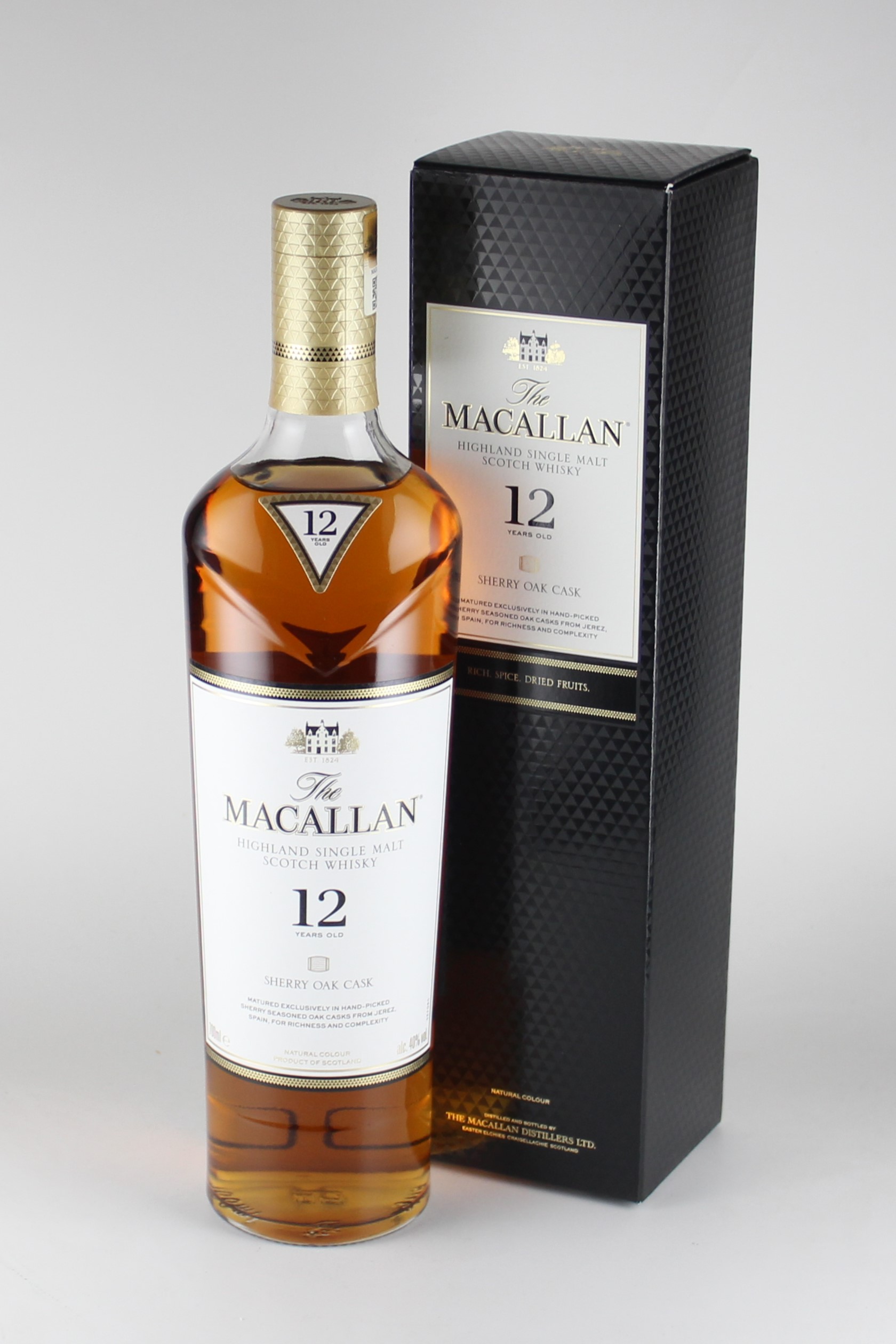 ザ・マッカラン シェリーオーク12年 40度 700ml 【スコットランド】※お
